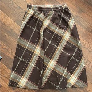 Vintage Wool Skirt